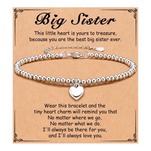 Titanium Steel Bracelet, with 2inch extender chain, Heart & for woman Approx 6.2 Inch 