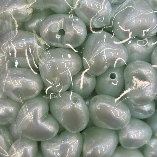 Gemischte Acryl Perlen Schmuck, Herz, DIY, keine, 21x19mm, verkauft von PC