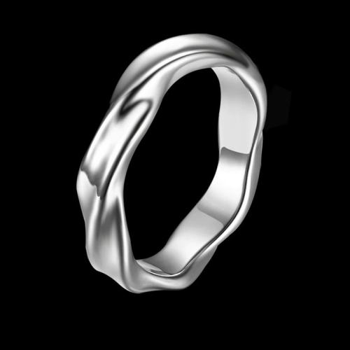 Bague en acier inoxydable, 201 acier inoxydable, Placage, bijoux de mode & unisexe & normes différentes pour le choix, plus de couleurs à choisir, Vendu par PC