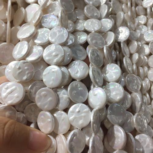 Pièce de culture des perles d'eau douce, perle d'eau douce cultivée, Rond, DIY, blanc, 14mm, Vendu par brin