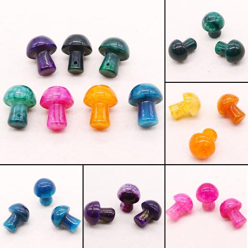Pendentifs pierres gemmes mixtes , Pierre naturelle, champignon, DIY & différents matériaux pour le choix, plus de couleurs à choisir Vendu par PC