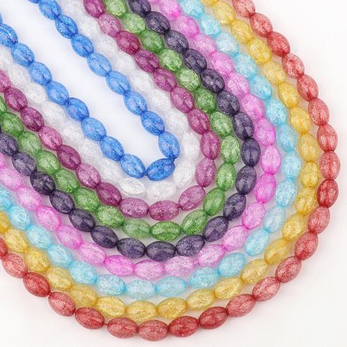 Crackle Glass Beads, DIY 