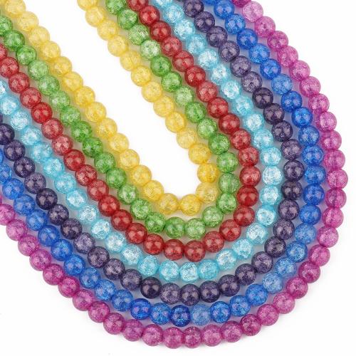 Crackle Glass Beads, DIY 