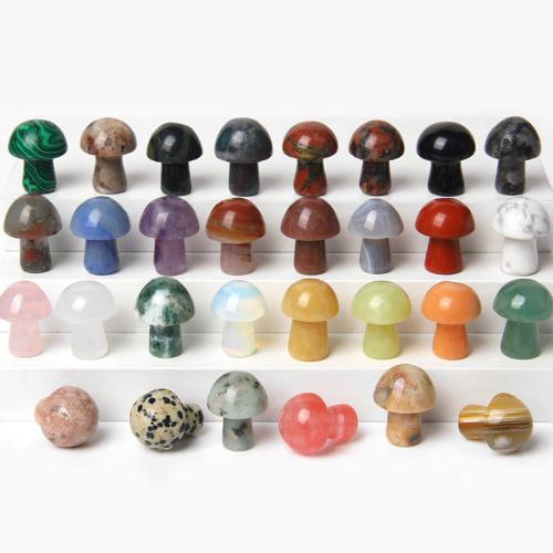 宝石装飾, 天然石, マッシュルーム, ファッションジュエリー & 選択のための異なった材料, 無色 売り手 パソコン