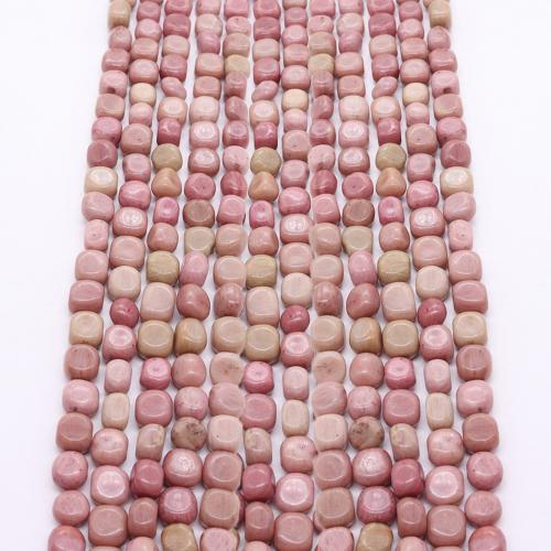 Perles rhodonites, rhodonite, Irrégulière, DIY, rose mm Environ 38 cm, Vendu par brin