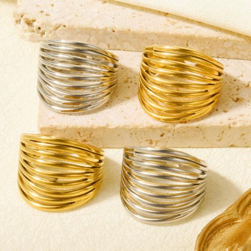 Bague en acier inoxydable, Acier inoxydable 304, Placage, DIY, plus de couleurs à choisir, 18.5mm, Vendu par PC