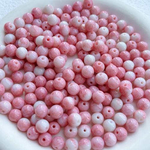 Perles murano faites à la main , chalumeau, Rond, DIY, plus de couleurs à choisir Vendu par sac