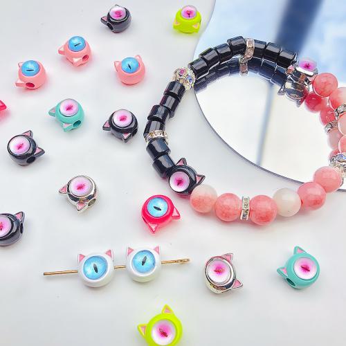 Bijoux Perles en résine, alliage de zinc, avec résine, monstre, DIY, plus de couleurs à choisir Vendu par PC
