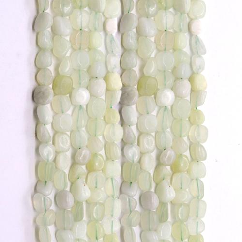 Grün Aventurin Stein Perlen , Grüner Aventurin, Unregelmäßige, DIY, gemischte Farben, 10mm, Länge:ca. 38 cm, verkauft von Strang