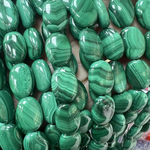 Perles en Malachite naturelle, DIY, vert Vendu par brin