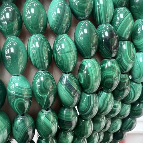 Perles en Malachite naturelle, DIY, vert Vendu par brin