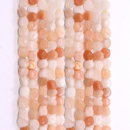 Perles Aventurine rose , Irrégulière, DIY, rose, 10mm, Vendu par brin