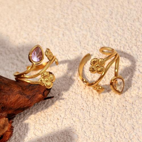 ステンレス鋼のジュエリーネックレス, 304ステンレススチール, とともに キュービックジルコニア, ゴールドメッキ, ファッションジュエリー & 女性用 & くり抜き, 無色, 売り手 パソコン