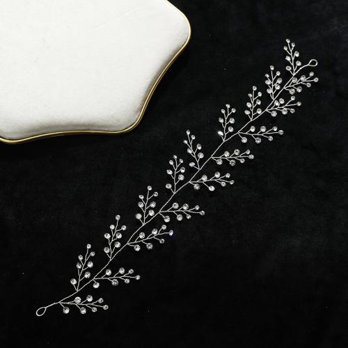 Nuptiale Couronne cheveux, cristal, avec fil en laiton, fait à la main, bijoux de mode & pour femme Vendu par PC