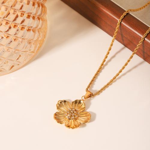 ステンレス鋼のジュエリーネックレス, 304ステンレススチール, ゴールドメッキ, ファッションジュエリー & ライン石のある, 金色, 売り手 パソコン