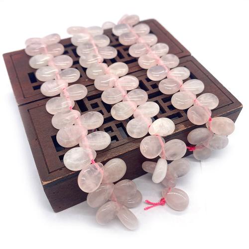 Perles en Quartz Rose naturel, larme, DIY, rose Vendu par brin