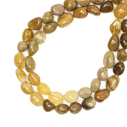 Globules de protéine, Jaune Apal, pepite, DIY, Jaune Environ 38 cm, Vendu par brin