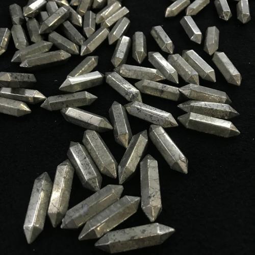 Pendentif bijoux de pierre gemme, Pyrite dorée, DIY Vendu par PC