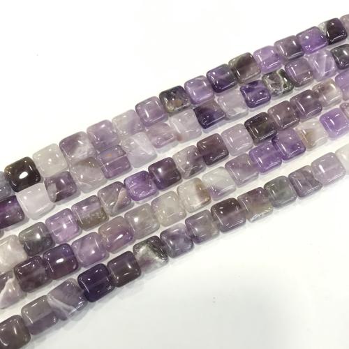 Perles améthystes Naturelles, améthyste, cadre, DIY, plus de couleurs à choisir, 10mm Vendu par brin