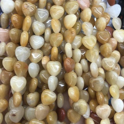Perles de pierre gemme unique, Pierre naturelle, coeur, DIY & différents matériaux pour le choix, plus de couleurs à choisir Environ Vendu par brin
