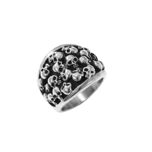 Bague en acier inoxydable, Acier inoxydable 304, poli, bijoux de mode & unisexe & normes différentes pour le choix, couleur originale, Vendu par PC