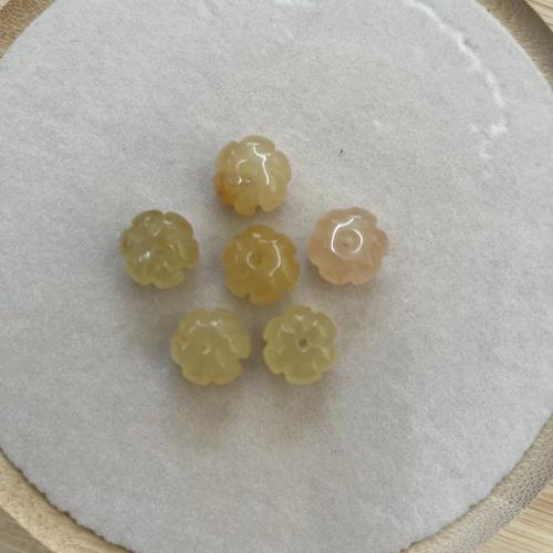 Perles de pierre gemme unique, Pierre naturelle, Citrouille, DIY & différents matériaux pour le choix & normes différentes pour le choix, plus de couleurs à choisir Vendu par sac
