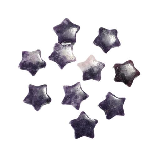 Décoration de pierre perles, Pierre naturelle, étoile, différents matériaux pour le choix, plus de couleurs à choisir Vendu par PC