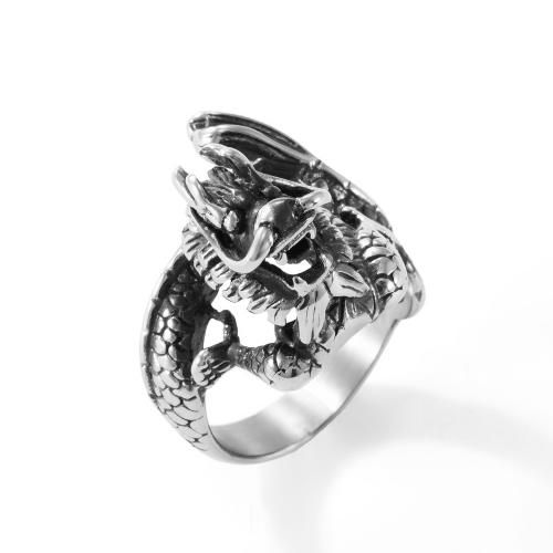 Bague en acier inoxydable, Acier inoxydable 304, poli, normes différentes pour le choix & pour homme & creux, couleur originale, Vendu par PC