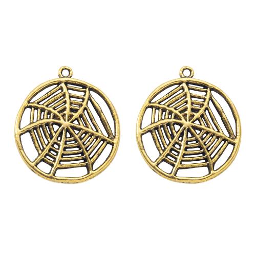 Pendant Halloween Fashion, alliage de zinc, Placage de couleur d'or, DIY, doré Vendu par sac[