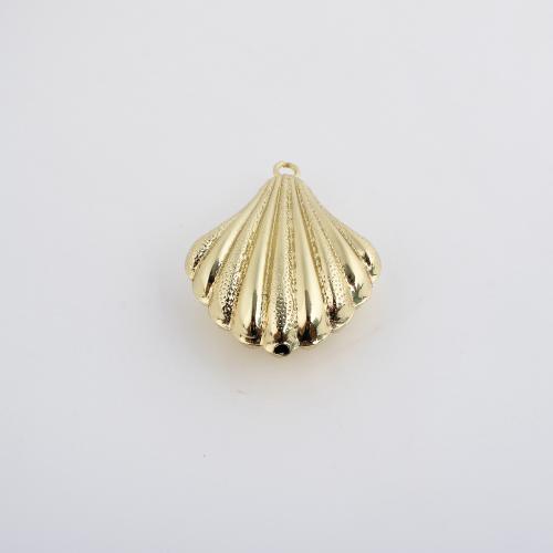 Bijoux pendentifs en laiton, coquille, DIY, doré Vendu par PC