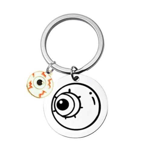 Porte-clés en acier inoxydable, Acier inoxydable 304, Halloween Design & unisexe & styles différents pour le choix, Vendu par PC