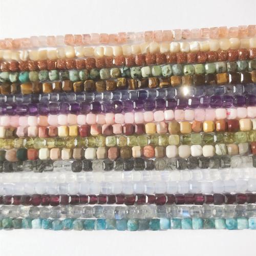 Perles de pierre gemme unique, Pierre naturelle, DIY & normes différentes pour le choix, plus de couleurs à choisir, 3mm, Environ Vendu par brin