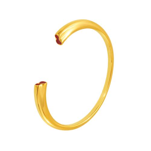 Bracelet en acier inoxydable, Acier inoxydable 304, Placage, bijoux de mode & pour femme & émail, plus de couleurs à choisir, Vendu par PC[