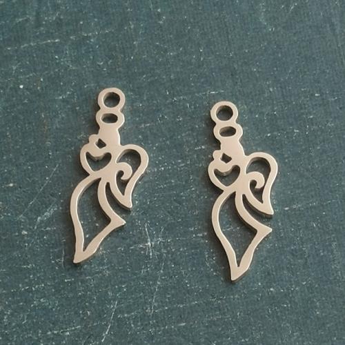 Titanium Steel Pendants, plated, DIY 