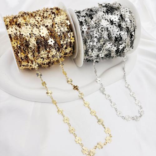 Brass Beading Chains, plated, DIY 8mm [
