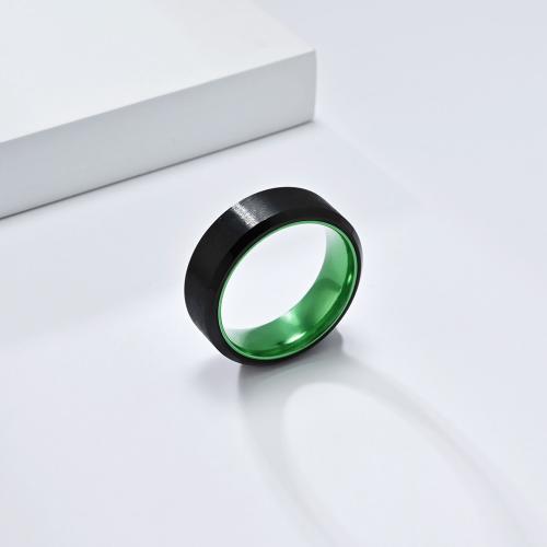 Bague en acier inoxydable, Acier inoxydable 304, bijoux de mode & normes différentes pour le choix, plus de couleurs à choisir, Vendu par PC