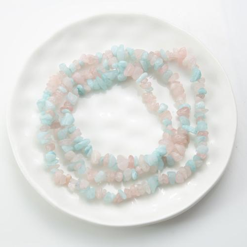 Chips de pierres précieuses , Gravier naturel, couleurs mélangées Vendu par brin