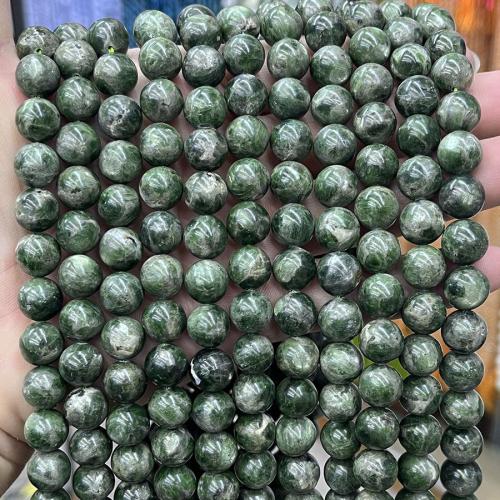 Perles de diopside, Rond, DIY & normes différentes pour le choix, plus de couleurs à choisir cm, Vendu par brin