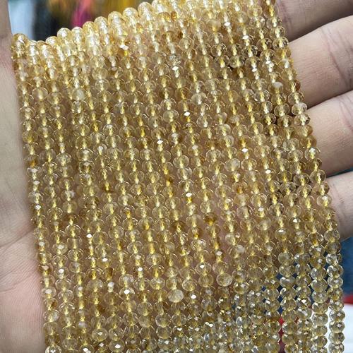 Perles de pierre gemme unique, perles de citrine, DIY, plus de couleurs à choisir cm, Vendu par brin