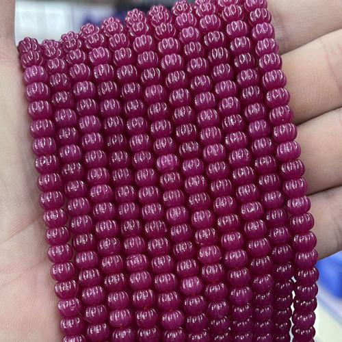 Perles de pierre gemme unique, Alumine rubis, Rond, DIY & normes différentes pour le choix, plus de couleurs à choisir Vendu par brin
