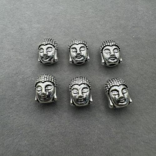 亜鉛合金のジュエリービーズ, 亜鉛合金, ブッダ, シルバーメッキ, DIY, 売り手 パソコン