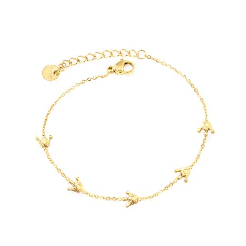 Bracelets en acier inoxydable, Acier inoxydable 304, Placage, bijoux de mode & styles différents pour le choix & pour femme, Vendu par PC