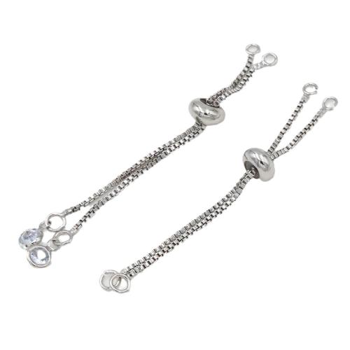 Brass Extender Chain, plated, DIY  [