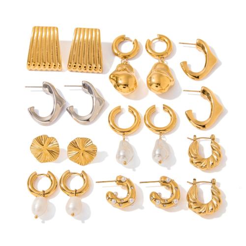 Conjuntos de joyería de acero inoxidable, acero inoxidable 304, chapado, diferentes estilos para la opción & para mujer, Vendido por UD