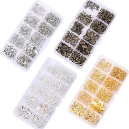 Kit de bricolage bijoux conclusion, alliage de zinc, Placage, plus de couleurs à choisir Vendu par boîte