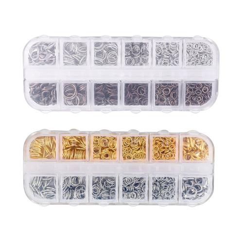 Kit de bricolage bijoux conclusion, alliage de zinc, Placage, styles différents pour le choix, Vendu par boîte