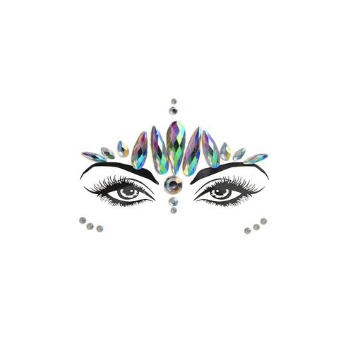 autocollant de tatouage, strass acrylique, DIY & styles différents pour le choix & pour femme Vendu par PC