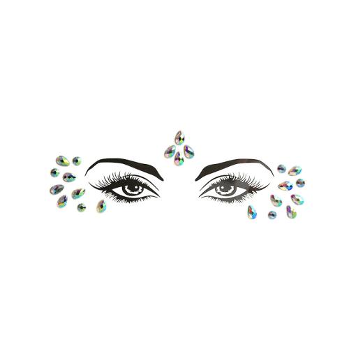 autocollant de tatouage, strass de résine, avec papier, DIY & styles différents pour le choix & pour femme Vendu par PC