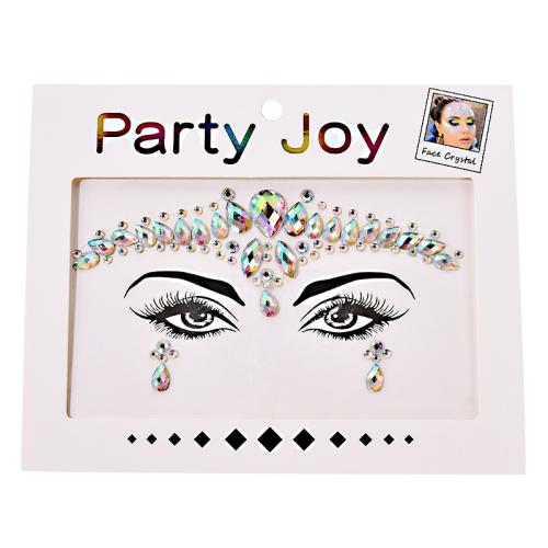 autocollant de tatouage, strass acrylique, DIY & styles différents pour le choix & pour femme & imperméable Vendu par PC