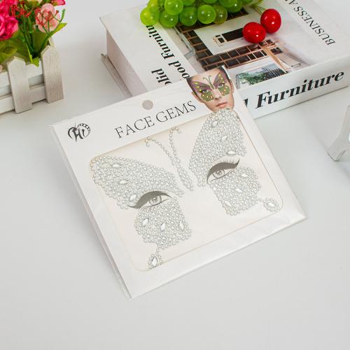autocollant de tatouage, Acrylique, avec papier, papillon, DIY & styles différents pour le choix & pour femme Vendu par PC
